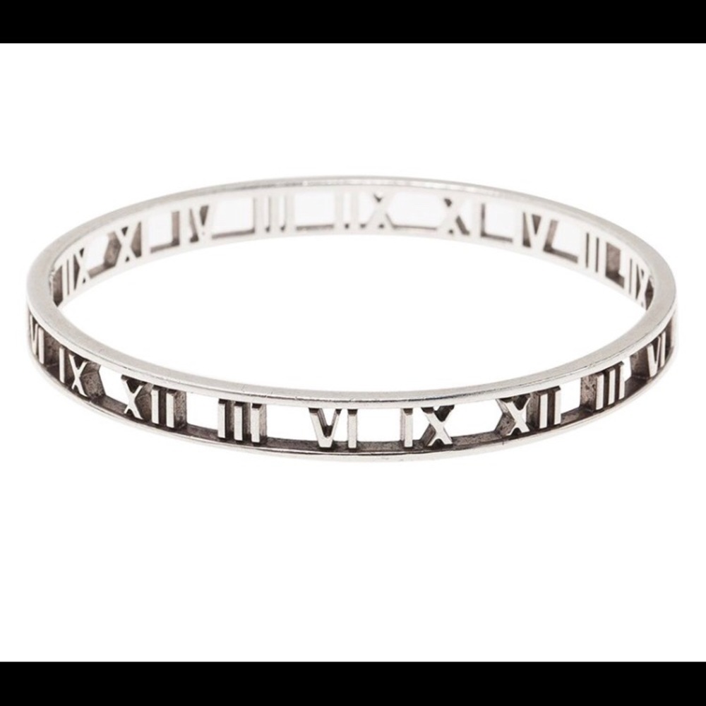 Tiffany Sterling Atlas pierced bangle
